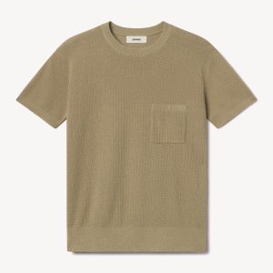Yuma Hemp Rib Knit Pocket Tee